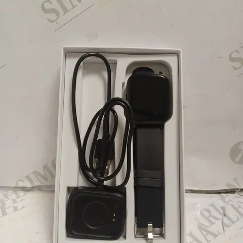 BOXED GLORY FIT INTELLIGENT SMART WATCH WITH CHARGER. 