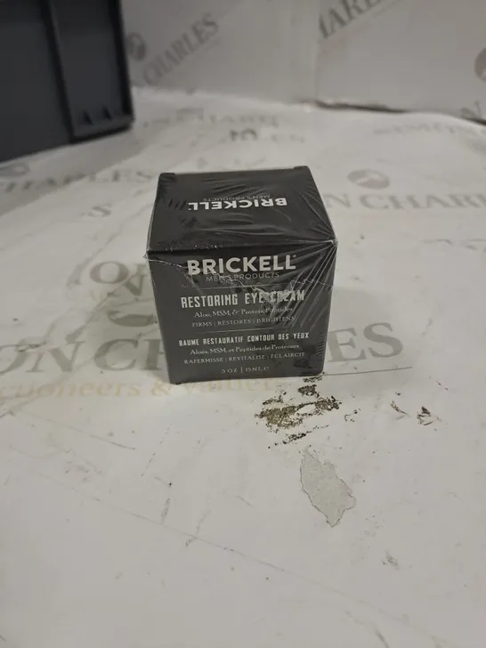 BRICKELL MENS RESTORING EYE CREAM 