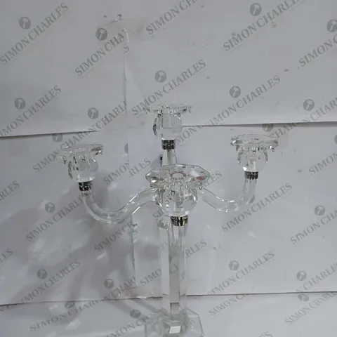 JM BY JULIEN MACDONALD CRYSTAL CANDELABRA - COLLECTION ONLY