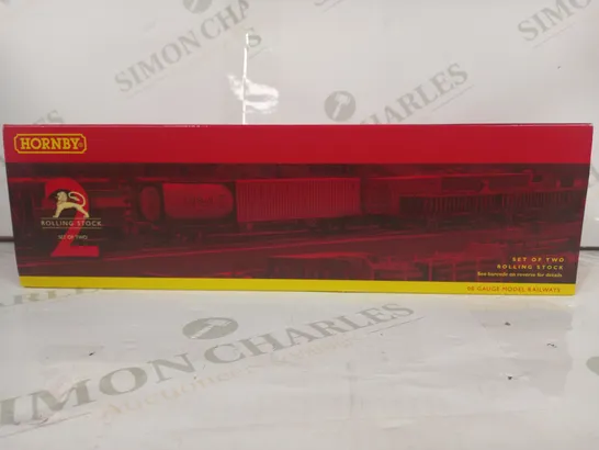 HORNBY SET OF TWO 00 GAUGE DRAX NORTHERN POWERHOUSE BIOMASS WAGON MODELS