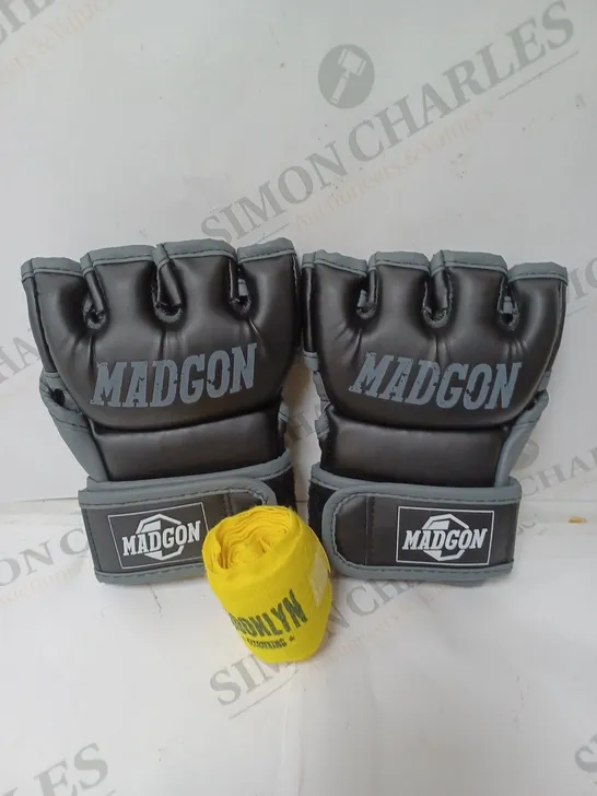 MADGON MARTIAL ART FIGHTING GLOVES 