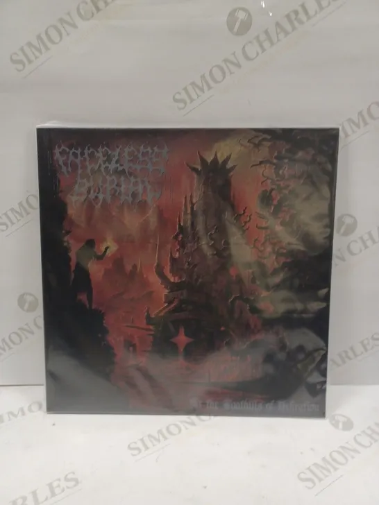 FACELESS BURIAL "AT THE FOOTHILLS OF DELIRATION" VINYL 