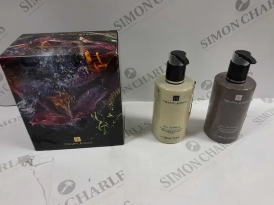 BOXED TEMPLESPA HAND OF HEART LUXURY HAND CARE SET 