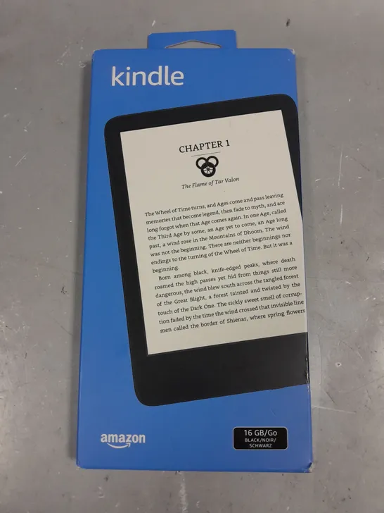 SEALED AMAZON KINDLE 16GB IN BLACK