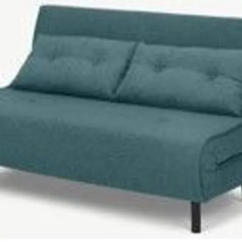 BRAND NEW BOXED MADE.COM HARU DOUBLE SOFA BED BLUE WEAVE(1BOX) - 255