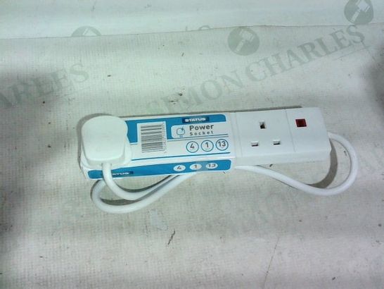 LOT OF APPROX. 10 TO INCLUDE: STATUS 4 SOCKET 1M EXTENSION  (WHITE)