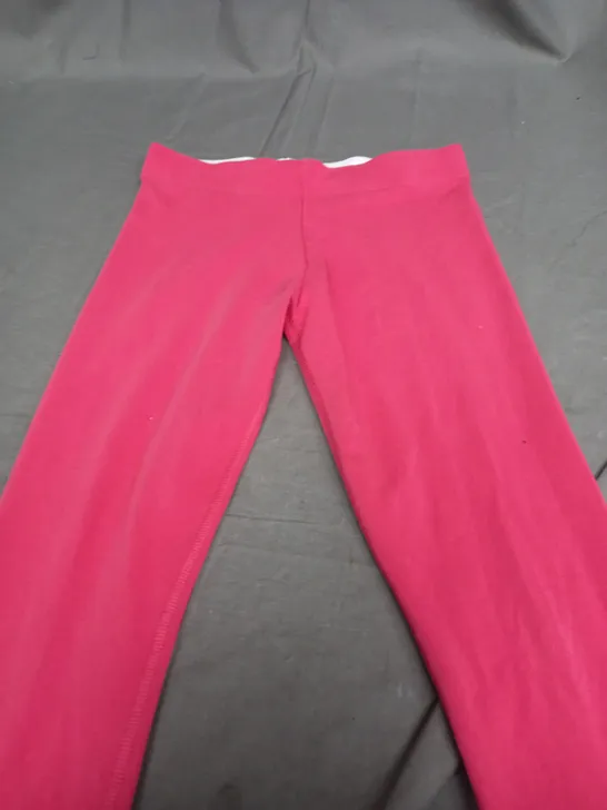 NIKE STRECH PINK LEGGINGS - KIDS XL