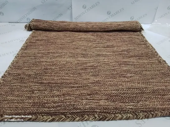 BRAND NEW PACO HOME 210 KILN 60X110CM BROWN RUG