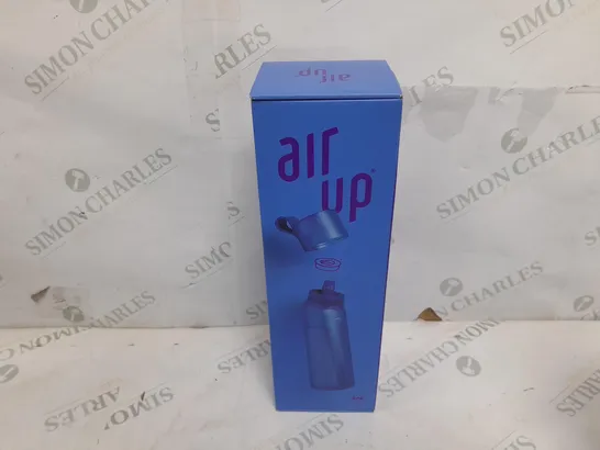 BOXED AND SEALED AIR UP BOTTLE IN ROYAL BLUE