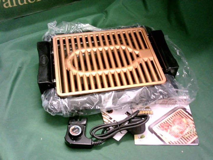 COPPER NONSTICK ELECTRIC INDOOR GRILL 3181390Simon Charles Auctioneers