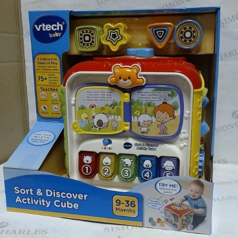 VTECH BABY SORT & DISCOVER ACTIVITY CUBE