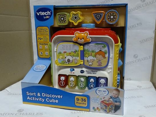 VTECH BABY SORT & DISCOVER ACTIVITY CUBE