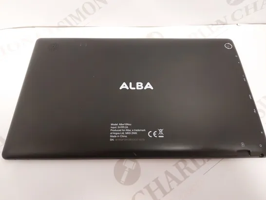 ALBA 10" ALBA10NOU TABLET - BLACK