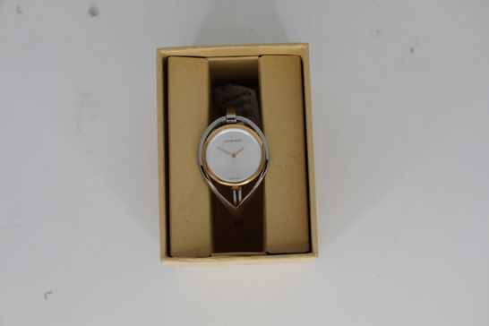 BRAND NEW BOXED CALVIN KLEIN LIGHT 2 TONE WATCH  RRP £219