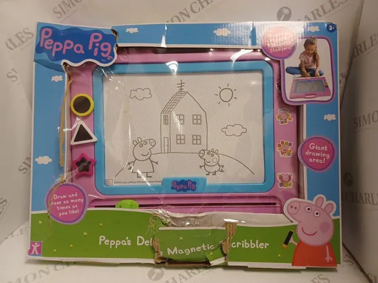 BOXED PEPPA PIG DELUXE MAGNETIC SCRIBBLER RRP £25.99