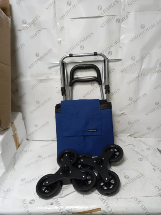 BOXED LOCK N LOCK INSULATED SHOPPING TROLLEY NAVY