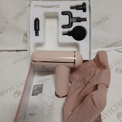 MAGNITONE BEAT IT DEEP TISSUE MASSAGE GUN - PINK