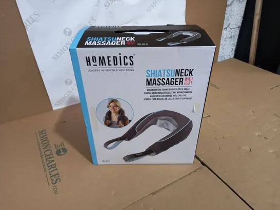 BOXED HOMEDICS SHIATSU NECK MASSAGER WITH HEAT NMS-255-EU