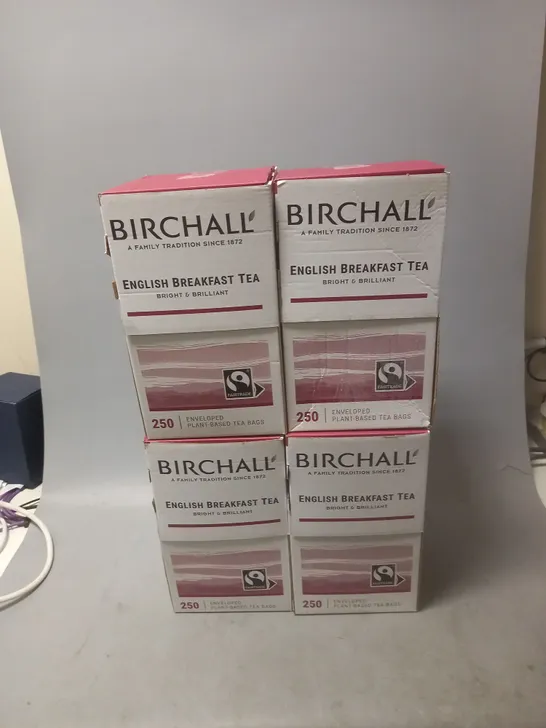 250X4 BIRCHALL ENGLISH BREAKFAST TEA 