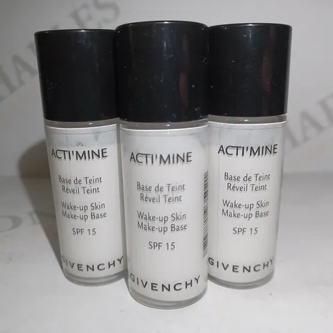 BOX OF APPROX 10 X 15ML GIVENCHY ACTI'MINE MAKE-UP BASE - 1 ACTI MILK 