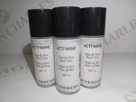 BOX OF APPROX 10 X 15ML GIVENCHY ACTI'MINE MAKE-UP BASE - 1 ACTI MILK 