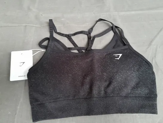 GYMSHARK ADAPT FLECK SEAMLESS SPORTS BRA - S MEDIUM SUPPORT