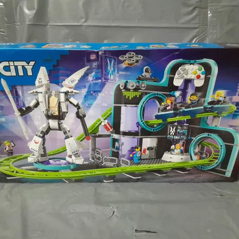 LEGO CITY ROBOT WORLD ROLLER-COASTER PARK TOY 60421