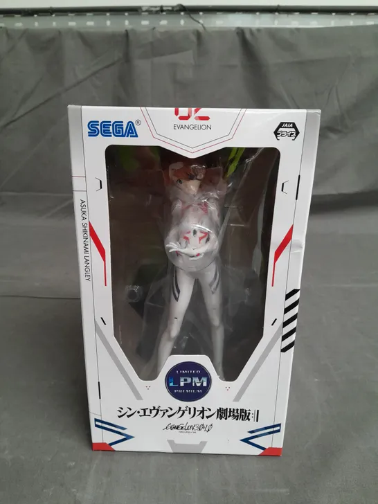 SEGA EVANGELION - ASUKA SHIKNAMI LANGLEY FIGURINE