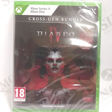 SEALED DIABLO CROSS GEN BUNDLE GAME FOR XBOX SERIES ONE