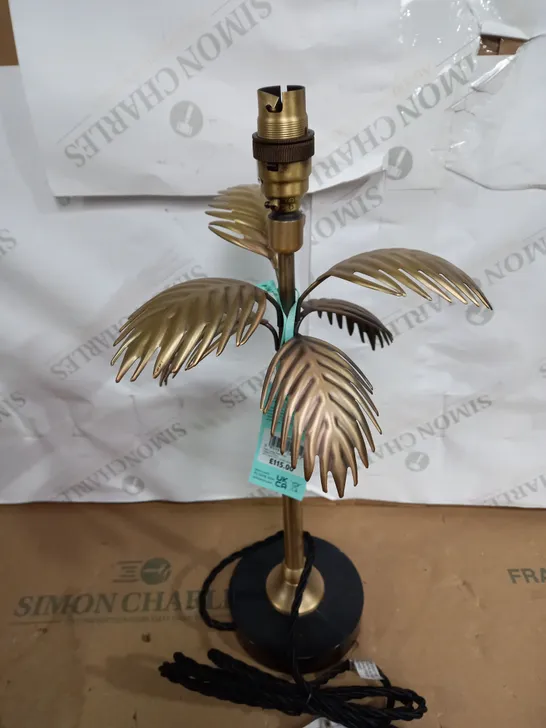 JOHN LEWIS PALM TREE DESIGNED LAMP 