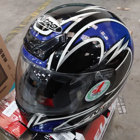 BOXED NITRO RACING FULL FACE MOTORCYCLE HELMETSIZE XS