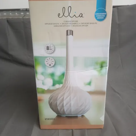 BOXED ELLIA CORDLESS DIFFUSER BY HOMEDICS 