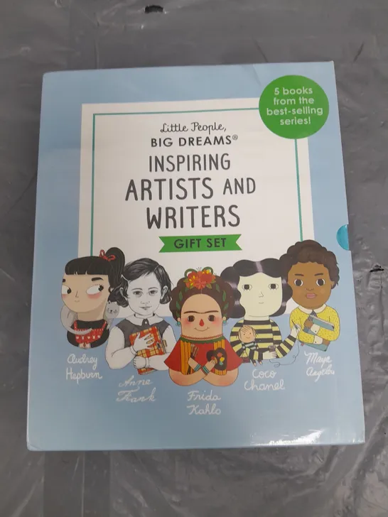 SEALED LITTLE PEOPLE BIG DREAMS INSPIRING ARTIST AND WRITERS GIFT SET