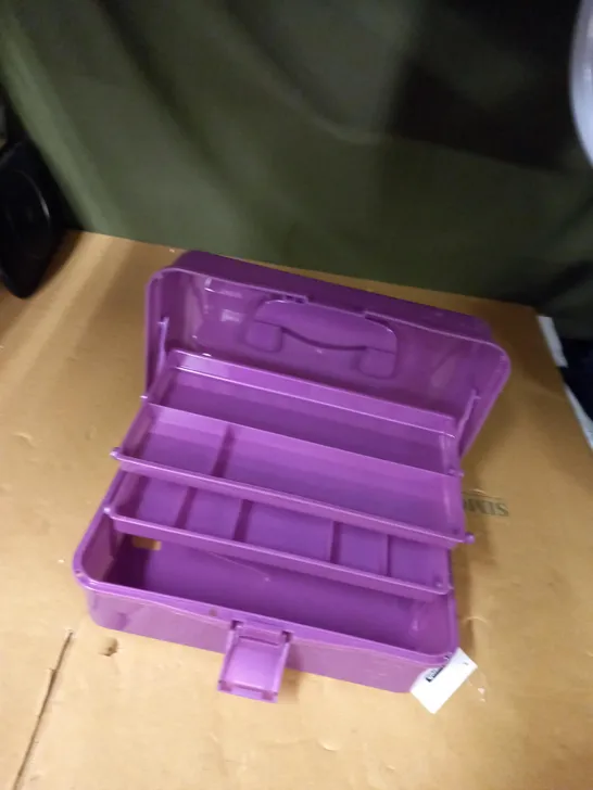 HOBBYCRAFE PURPLE STORAGE BOX 