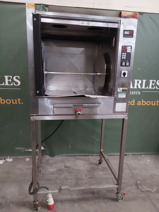 BKI ROTISSERIE OVEN ON STAND