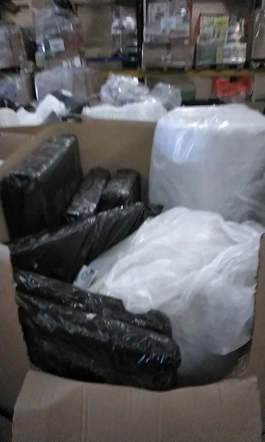 PALLET OF ASSORTED GOODS TO INCLUDE MATTRESS TOPPER, PET BED, AND PILLOW SET ETC.