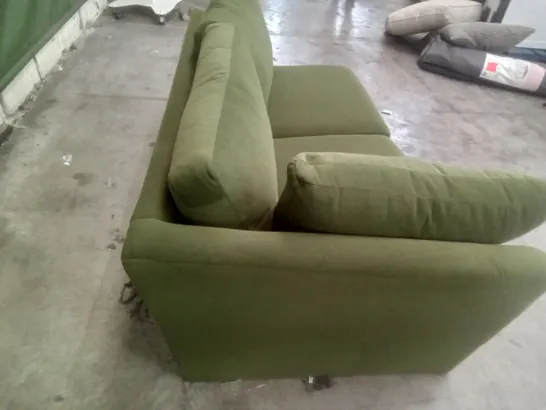 QUALITY DESIGNER CONWAY LHF SOFA SECTION - GREEN FABRIC 