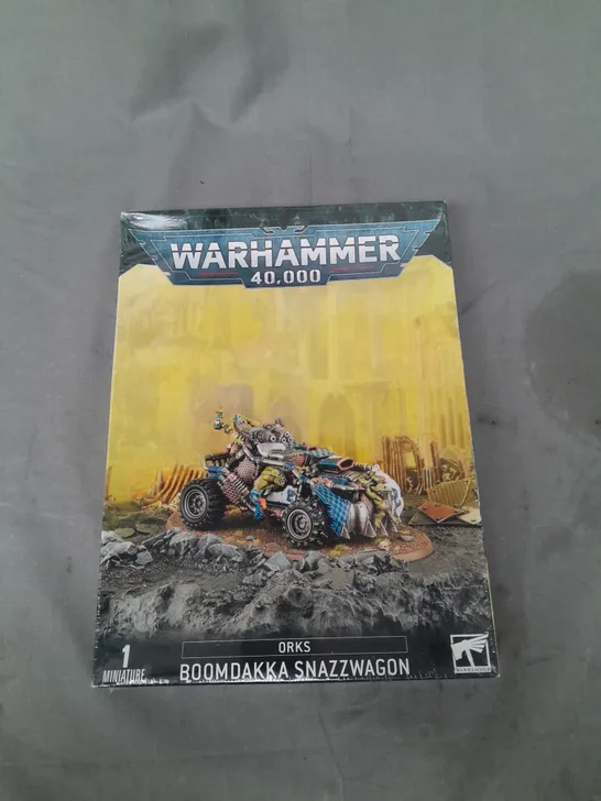 SEALED WARHAMMER 40,000 ORKS - BOOMDAKKA SNAZZWAGON