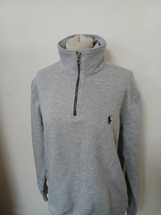 POLO RALPH LAUREN HALF ZIP SWEATSHIRT SIZE M