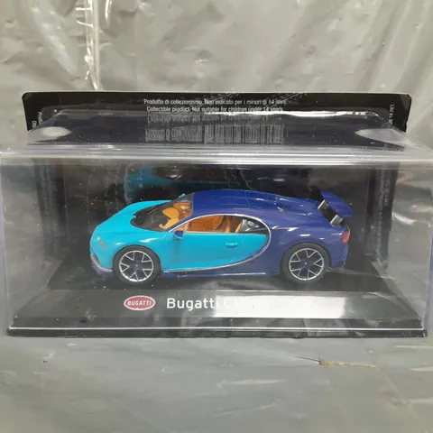 SUPERCARS COLLECTION - BUGATTI CHIRON MINIATURE COLLECTIVE CAR 