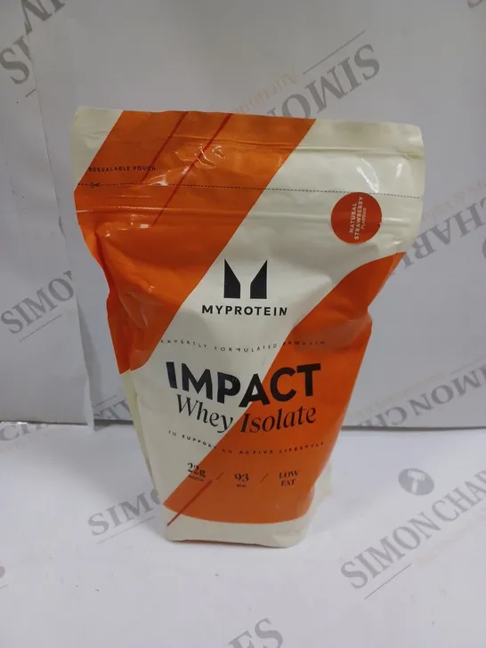 SEALED MYPROTEIN IMPACT WHEY ISOLATE - NATURAL STRAWBERRY 500G