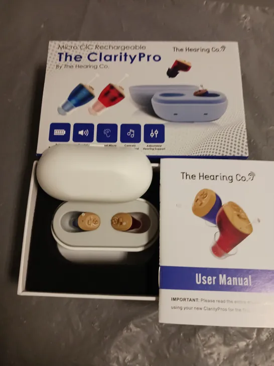 THE HEARING CO MICRO CIC CLARITY PRO EARBUDS