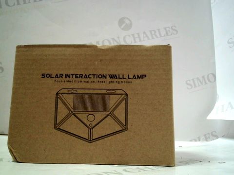 SOLAR INTERACTION WALL LAMP
