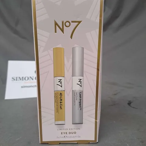 NO7 LIMITED EDITION EYE DUO PRIMER AND MASCARA