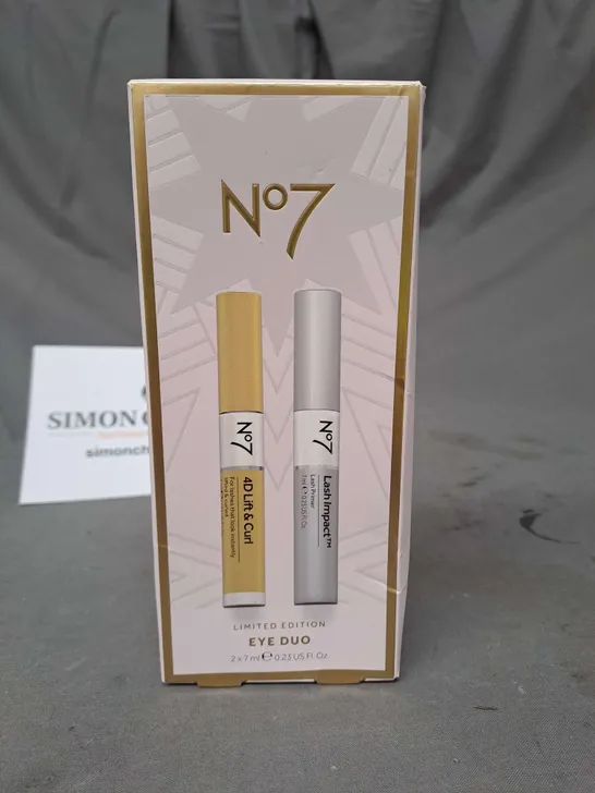 NO7 LIMITED EDITION EYE DUO PRIMER AND MASCARA