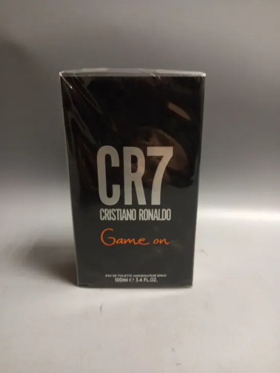 NEW AND SEALED CRISTIANO RONALDO CR7 GAME ON EAU DE TOILETTE SPRAY 100ML