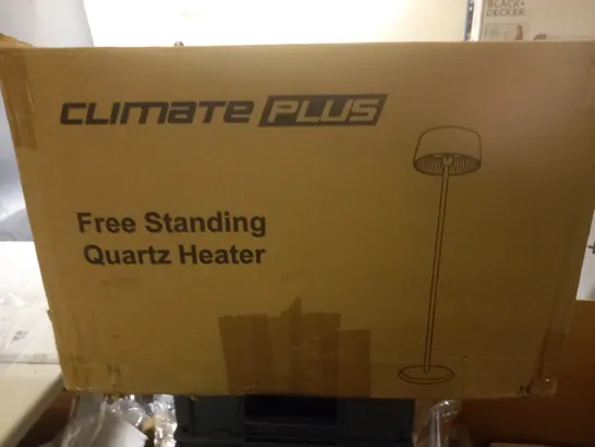 BOXED CLIMATE PLUS FREE STANDING ELECTRIC HEATER