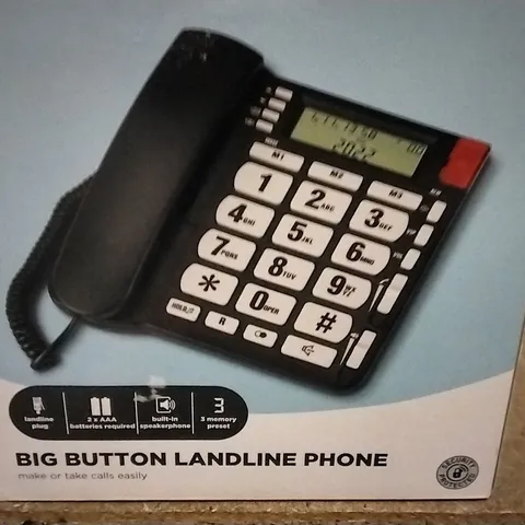 BIG BUTTON LANDLINE PHONE