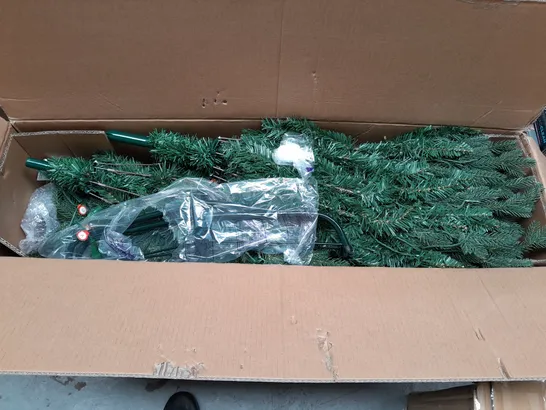 BOXED HOME REFLECTIONS PRE-LIT 6 FOOT CHRISTMAS TREE - COLLECTION ONLY