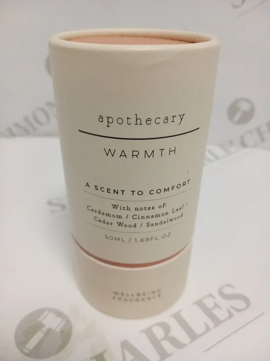 BOXED APOTHECARY WARMTH WELLBEING FRAGRANCE 50ML